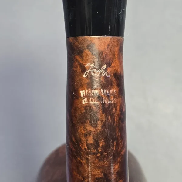 Johs Smooth XXL Cherrywood Sitter Estate Briar Pipe, Unsmoked - Image 10