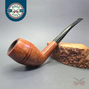Ser Jacopo La Fuma XL Smooth Cutty Sitter Estate Briar Pipe, Italian Estates