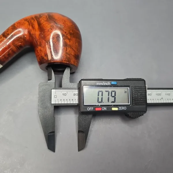 Peterson Kinsale XL16 Smooth Bent Billiard Estate Briar Pipe, Unsmoked - Image 13