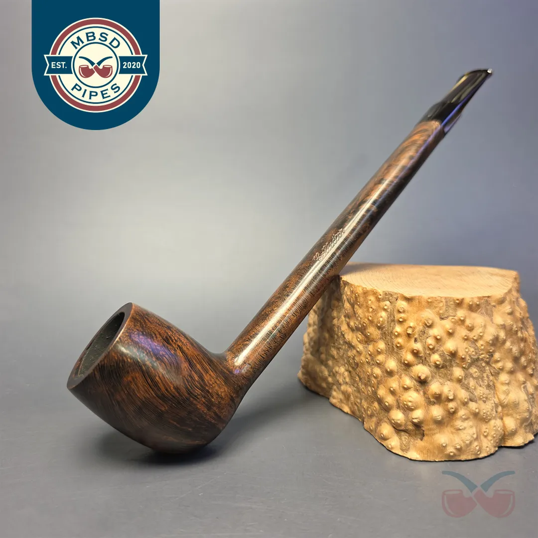 GBD Midnight Collector 263 Smooth Lumberman Estate Briar Pipe, English Estates