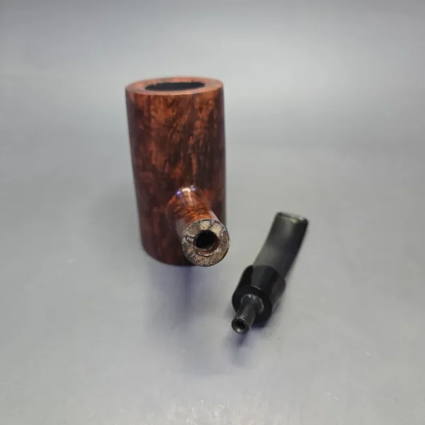 Johs Smooth XXL Cherrywood Sitter Estate Briar Pipe, Unsmoked - Image 13