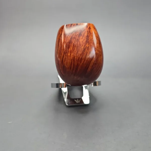 Stanwell (c.1970s) Reg Era Silver S 21 Smooth Bent Tricorner Billiard Estate Briar Pipe, Unsmoked - Image 3