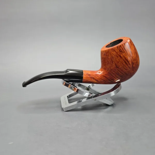 Stanwell (c.1970s) Reg Era Silver S 21 Smooth Bent Tricorner Billiard Estate Briar Pipe, Unsmoked - Image 4