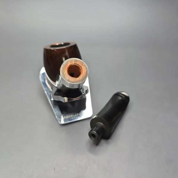 Peterson 160th Anniversary Pat. B Dark Smooth Bent Billiard Briar Pipe, New - Image 15