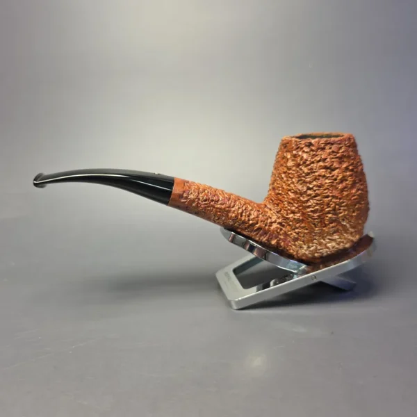 Ascorti Business KS Rusticated Hawkbill Estate Briar Pipe, Italian Estates - Image 7