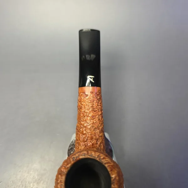 Ascorti Business KS Rusticated Hawkbill Estate Briar Pipe, Italian Estates - Image 6