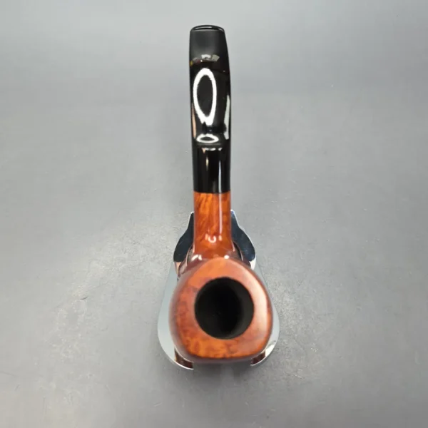 Stanwell (c.1970s) Reg Era Silver S 21 Smooth Bent Tricorner Billiard Estate Briar Pipe, Unsmoked - Image 8