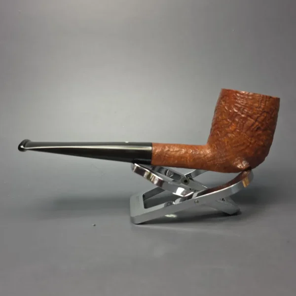 Dunhill 1977 Tanshell 41032 Sandblasted Billiard Estate Briar Pipe, English Estates - Image 5