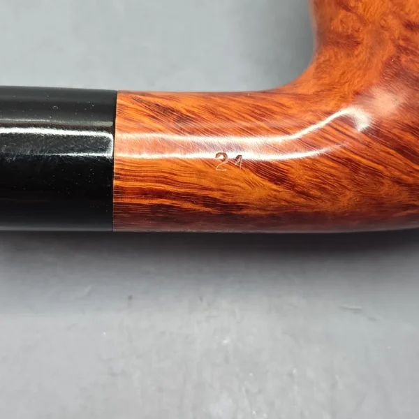 Stanwell (c.1970s) Reg Era Silver S 21 Smooth Bent Tricorner Billiard Estate Briar Pipe, Unsmoked - Image 11