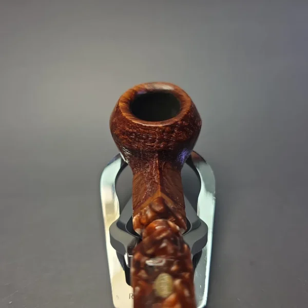 GBD Pre-1980s Tapestry 549 Partially Sandblasted Bulldog Estate Briar Pipe, English Estates - Image 6