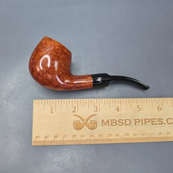 Stanwell (c.1970s) Reg Era Silver S 21 Smooth Bent Tricorner Billiard Estate Briar Pipe, Unsmoked - Image 13