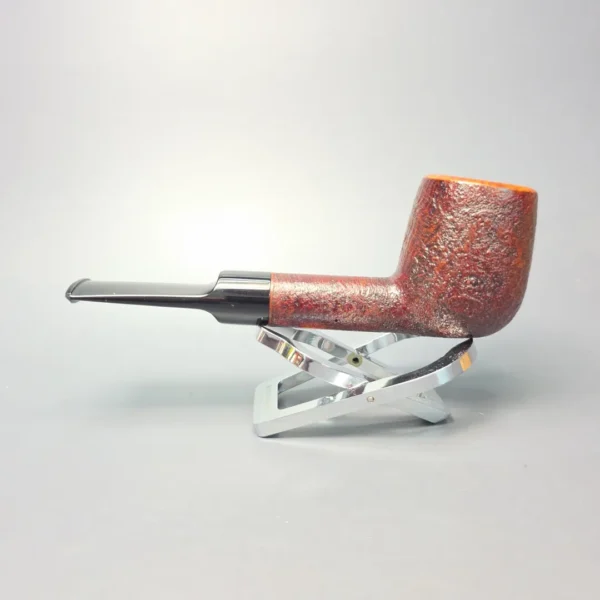 Buckeye Hand Made Partially Sandblasted Billiard Briar Pipe, New - Image 11