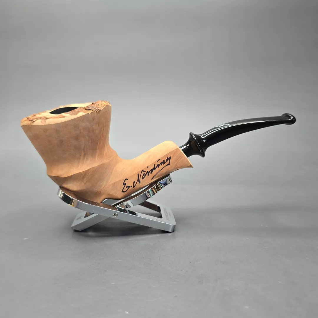 Nording Signature Natural Smooth Freehand Estate Briar Pipe, Unsmoked - Image 2
