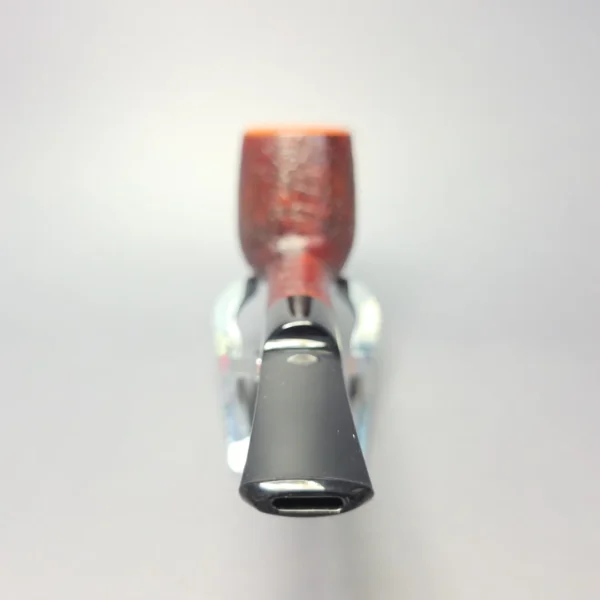 Buckeye Hand Made Partially Sandblasted Billiard Briar Pipe, New - Image 7