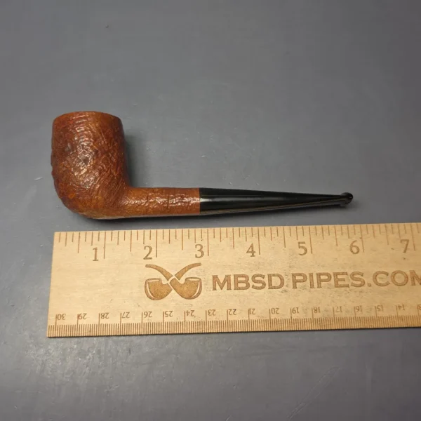 Dunhill 1977 Tanshell 41032 Sandblasted Billiard Estate Briar Pipe, English Estates - Image 12