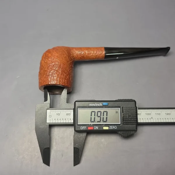 Dunhill 1977 Tanshell 41032 Sandblasted Billiard Estate Briar Pipe, English Estates - Image 13