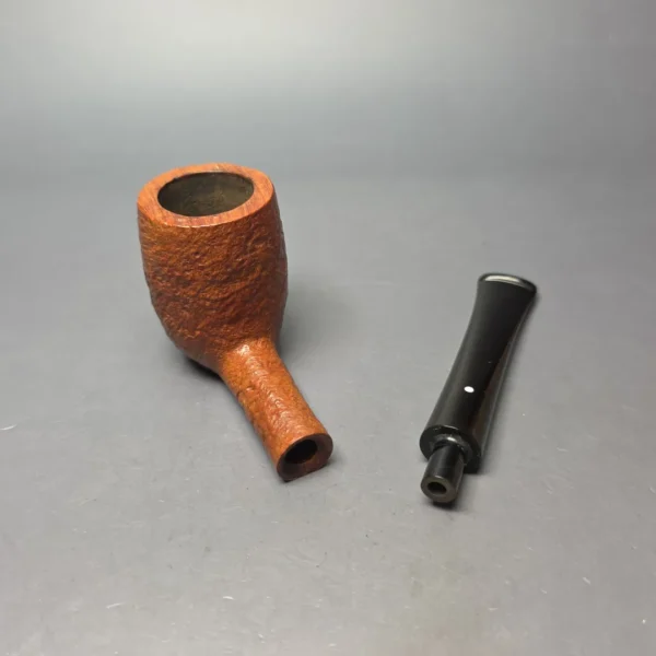 Dunhill 1977 Tanshell 41032 Sandblasted Billiard Estate Briar Pipe, English Estates - Image 14