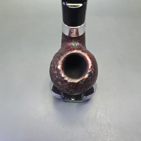 Peterson Sherlock Holmes Lestrade Rusticated Apple with Silver (Estate) - Image 6
