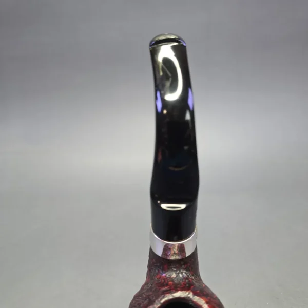 Peterson Sherlock Holmes Lestrade Rusticated Apple with Silver (Estate) - Image 7