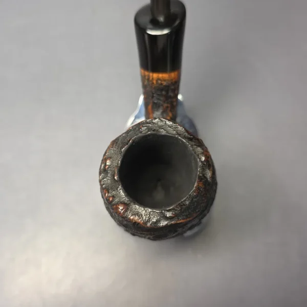 Ben Wade (Preben Holm) Danish Hand Model 100 XXL Sandblasted Oom Paul w/ Vulcanite Estate Briar Pipe, Danish Estates - Image 5