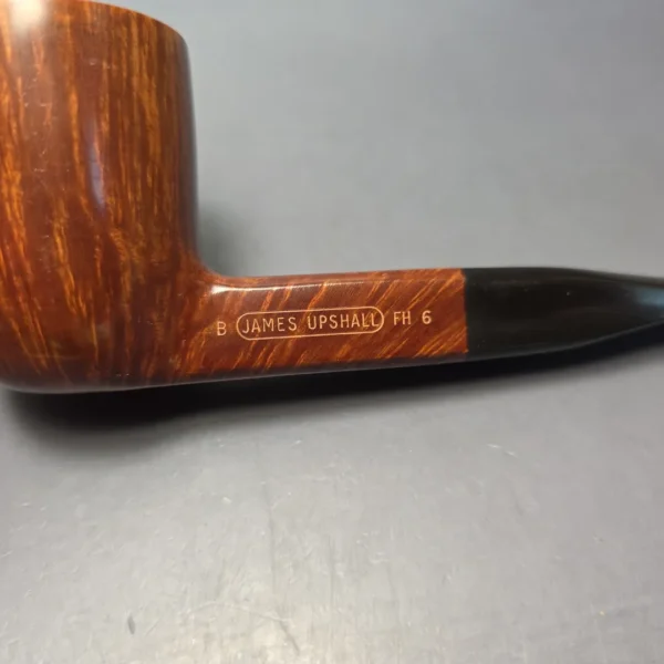James Upshall B Grade Group 6 Smooth Panel Shank Dublin Estate Briar Pipe, Unsmoked - Image 4