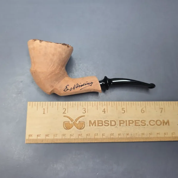 Nording Signature Natural Smooth Freehand Estate Briar Pipe, Unsmoked - Image 11