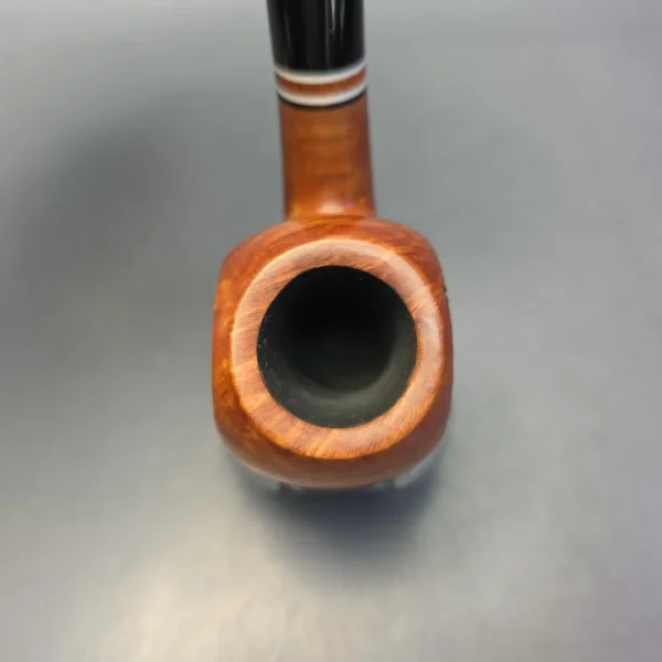 Radice Rind G O Partially Rusticated Paneled Acorn Estate Briar Pipe, Italian Estates - Image 8