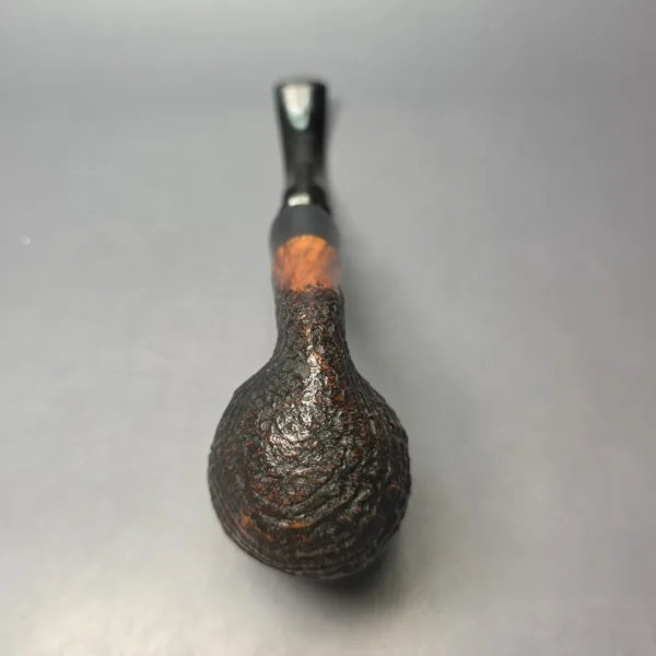 Ben Wade (Preben Holm) Danish Hand Model 100 XXL Sandblasted Oom Paul w/ Vulcanite Estate Briar Pipe, Danish Estates - Image 7