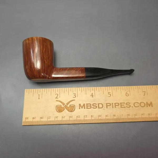 James Upshall B Grade Group 6 Smooth Panel Shank Dublin Estate Briar Pipe, Unsmoked - Image 6