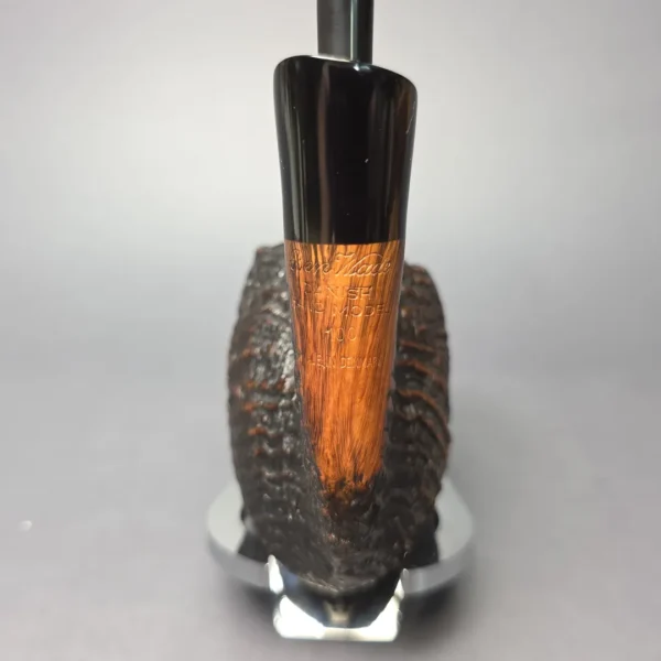 Ben Wade (Preben Holm) Danish Hand Model 100 XXL Sandblasted Oom Paul w/ Vulcanite Estate Briar Pipe, Danish Estates - Image 8