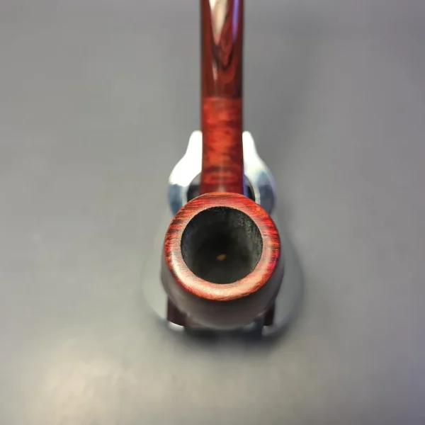 Bruno Nuttens Heritage H3 Smooth Bent Billiard w/ Cumberland Briar Pipe, New - Image 6