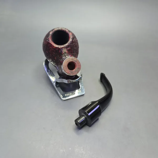 Peterson Sherlock Holmes Lestrade Rusticated Apple with Silver (Estate) - Image 12
