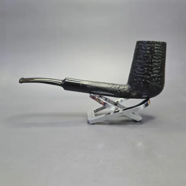 Johs Sandblasted XL Stack Brandy Estate Briar Pipe, Unsmoked - Image 4