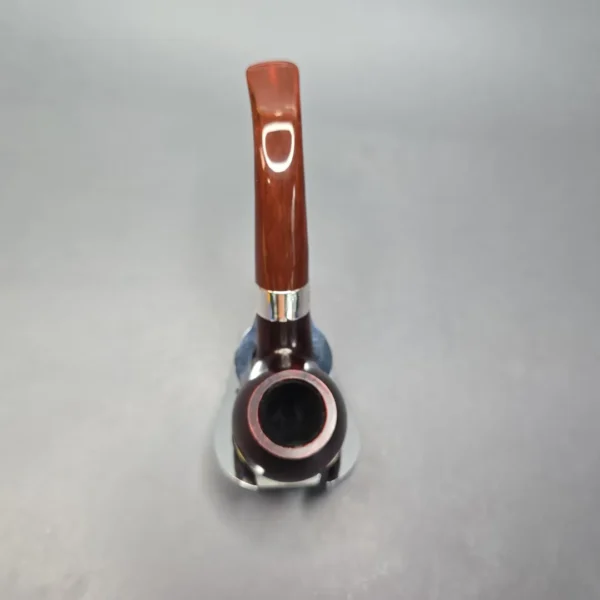 Peterson Irish Harp 03 Smooth Apple w/ Silver Briar Pipe, New - Image 8