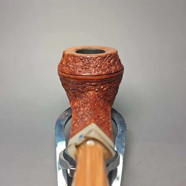 Ardor Urano Partially Rusticated Bulldog Estate Briar Pipe, Italian Estates - Image 6