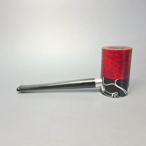 Vauen Smooth Poker Estate Briar Pipe, German Estates, 9mm - Image 4