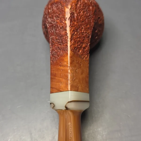 Ardor Urano Partially Rusticated Bulldog Estate Briar Pipe, Italian Estates - Image 9