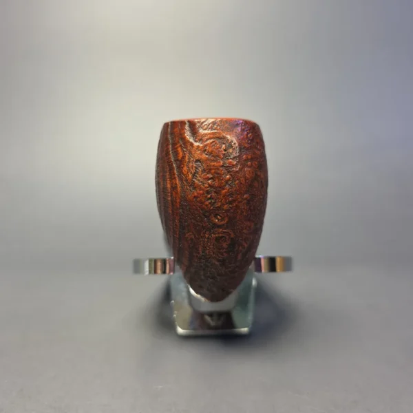 Bruno Nuttens Heritage H1 Partially Sandblasted "Holbek" Acorn Briar Pipe, New - Image 3