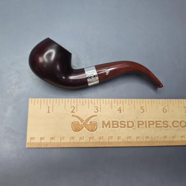 Peterson Irish Harp 03 Smooth Apple w/ Silver Briar Pipe, New - Image 12