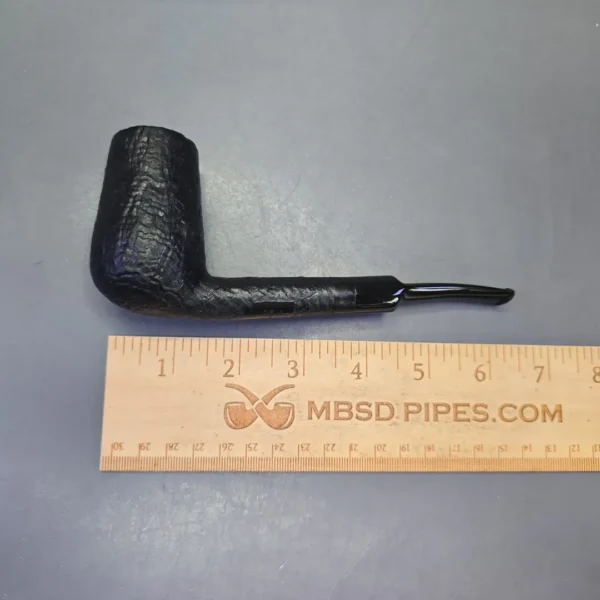 Johs Sandblasted XL Stack Brandy Estate Briar Pipe, Unsmoked - Image 11