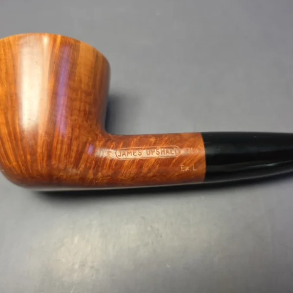 James Upshall E Grade EXL Smooth Dublin Estate Briar Pipe, Unsmoked - Image 8
