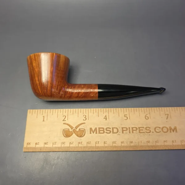 James Upshall E Grade EXL Smooth Dublin Estate Briar Pipe, Unsmoked - Image 10
