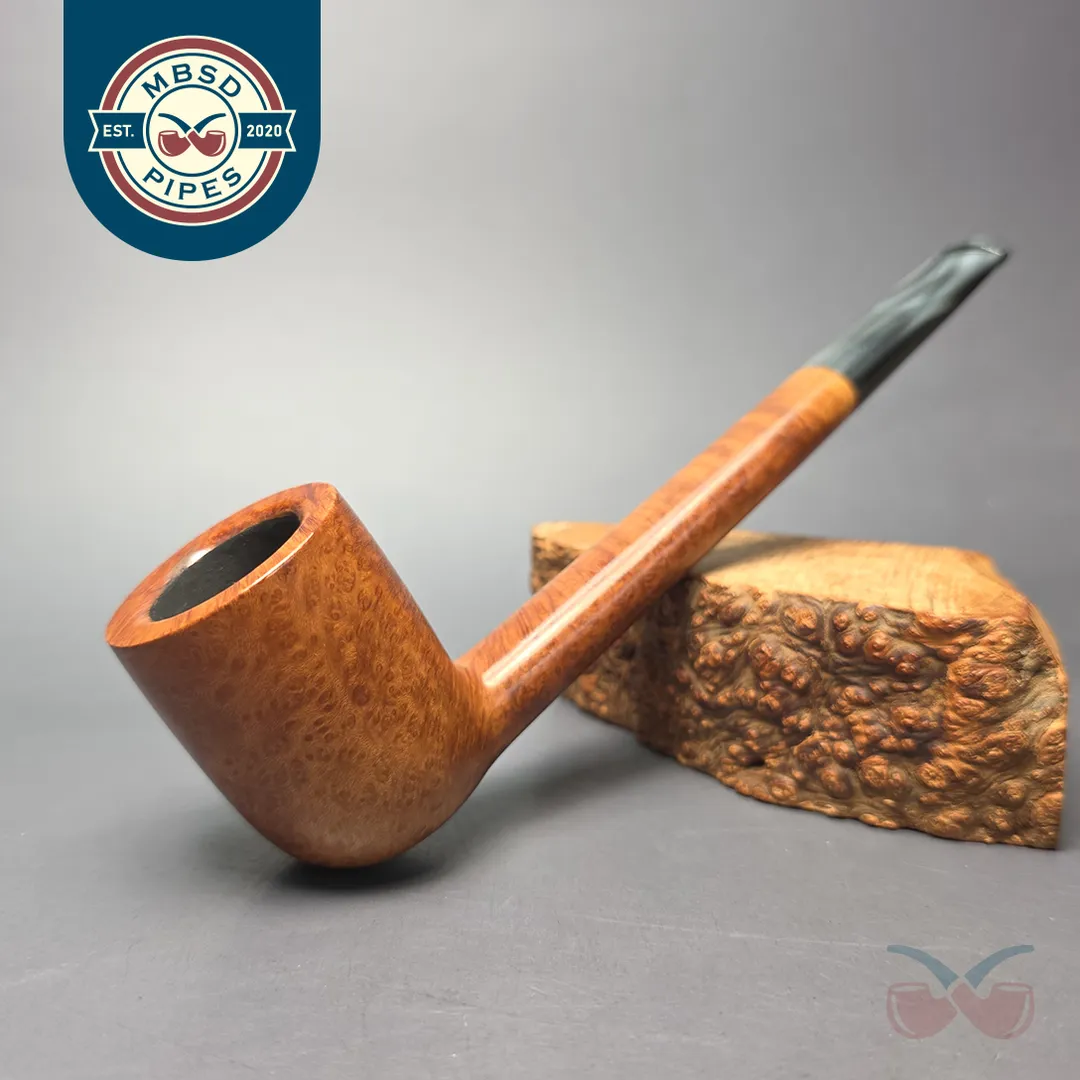 Edward’s XL Smooth Canadian w/ Acrylic Estate Briar Pipe, American Estates