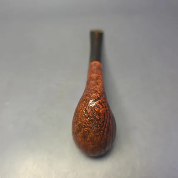 Bruno Nuttens Heritage H1 Partially Sandblasted "Holbek" Acorn Briar Pipe, New - Image 8