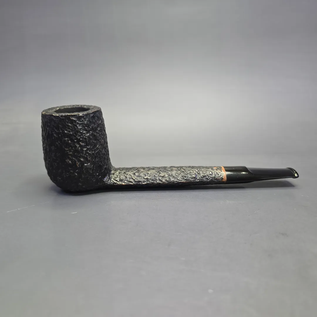 Savinelli Baronet Bruyere 803 EX Rusticated Lumberman Estate Briar Pipe, Unsmoked - Image 2