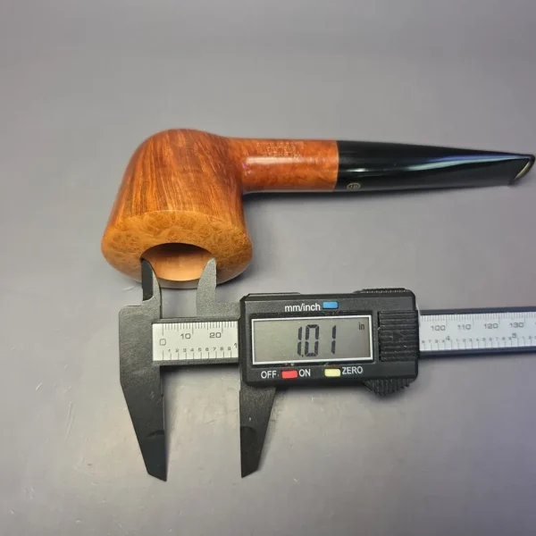 James Upshall E Grade EXL Smooth Dublin Estate Briar Pipe, Unsmoked - Image 12