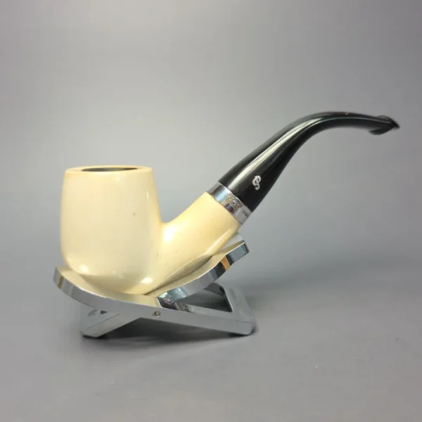 Peterson 2006 Turkish Block Meerschaum Bent Billiard Pipe, Irish Estates - Image 10