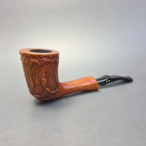 Radice Wick Wax Drip Rusticated Dublin Estate Briar Pipe, Italian Estates - Image 3