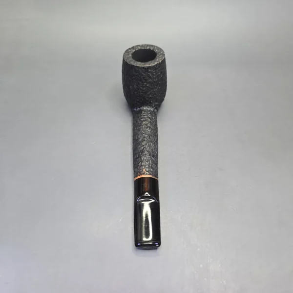 Savinelli Baronet Bruyere 803 EX Rusticated Lumberman Estate Briar Pipe, Unsmoked - Image 5