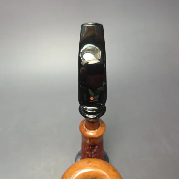 Ser Jacopo Pre-1994 Delecta Maxima R1 Partially Rusticated Calabash Estate Briar Pipe, Unsmoked - Image 9